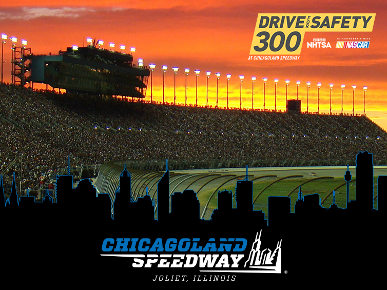 Chicagoland Speedway NASCAR XFINITY 2016