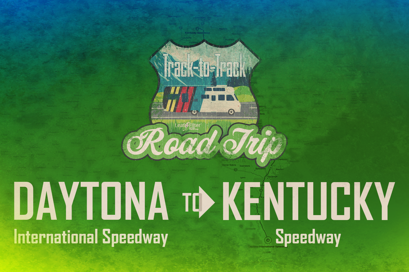 Track-to-track road trip Daytona to Kentucky