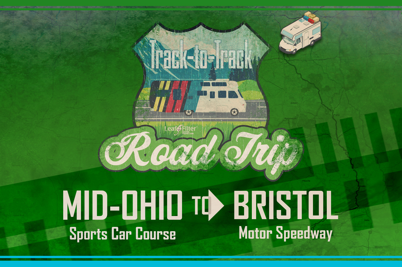 Track-to-track road trip Mid-Ohio to Bristol Motor Speedway